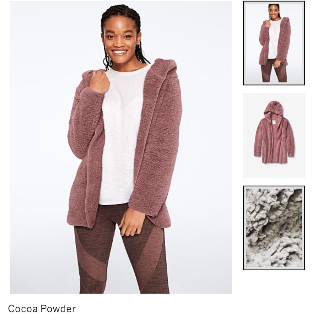 COPY - NWT Victoria Secret PINK Sherpa Teddy Cardigan
